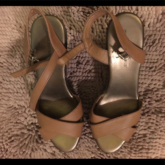 Montego Bay Club Shoes - Brown Wedges